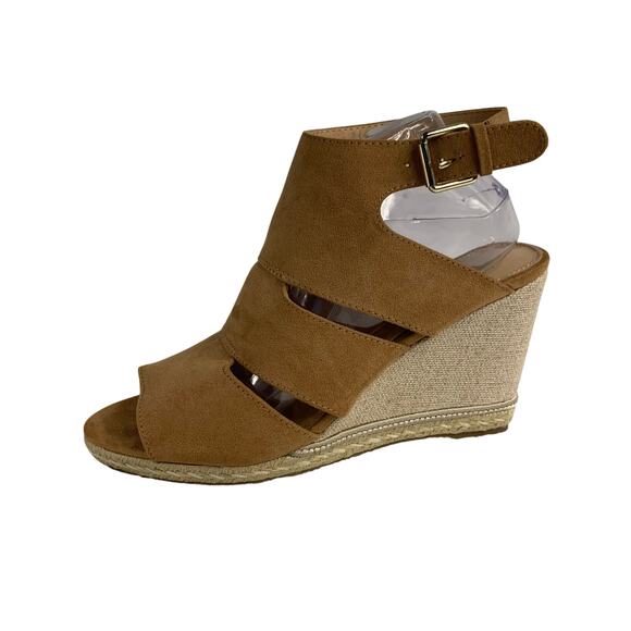 APT. 9 Women's Business Desert Comfort Wedge Sandals Size 9 - Picture 1 of 9